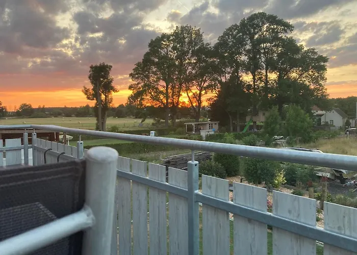 Moderne Mit Balkon Inmitten Der Lausitz Апартаменты